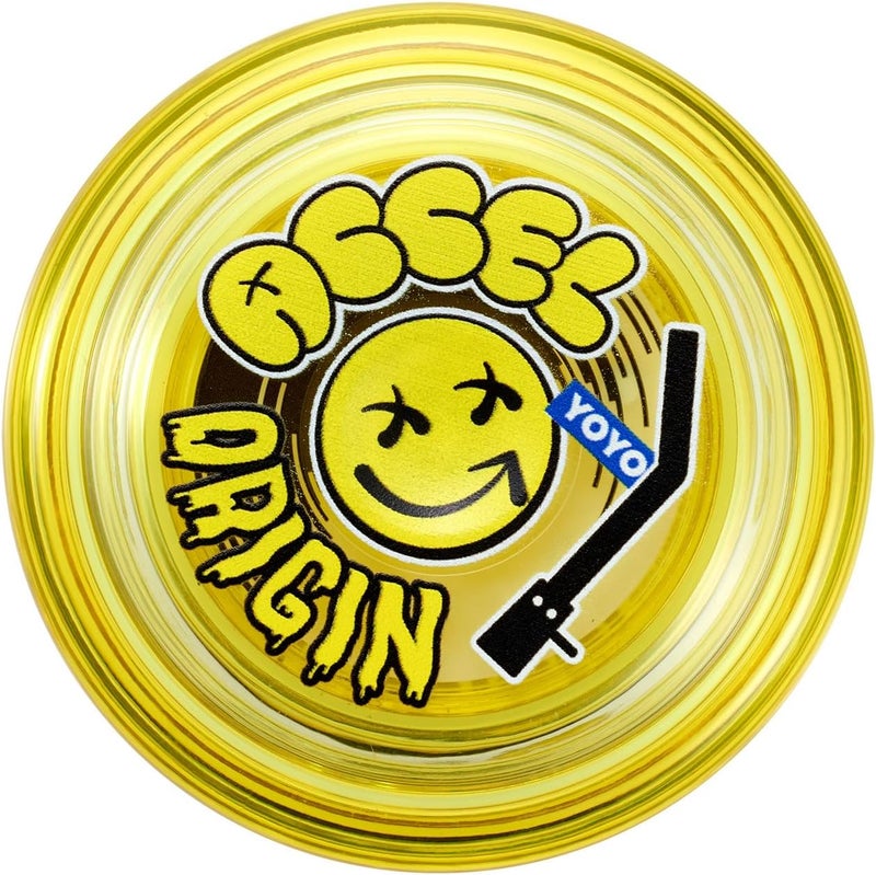 Ban Dai Bandai 60004 Accel Hyper Yo Yellow, Skill Game, Optimised JoJo for Children from 8 Years, with its Accel System, Test All Tricks Quickly and Easily - Image 1